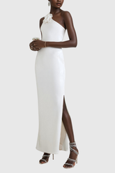 Aceline – Figurbetontes Maxikleid mit Pailletten und Neckholder